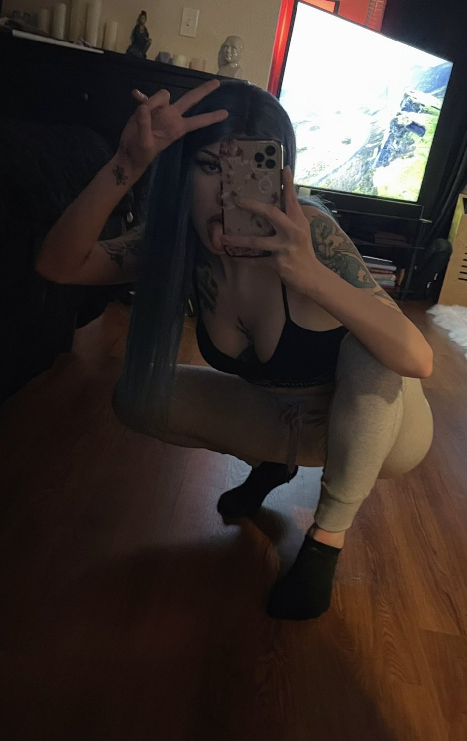 Portland OR Emo alt Goth Cheating on boyfriend #prrvXCGh